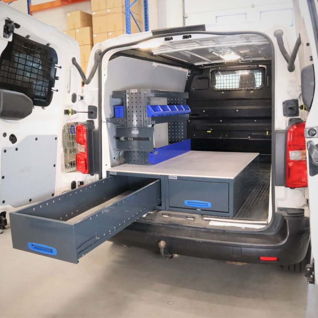 long drawer unit for van 1 drawer